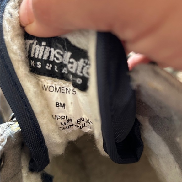 L.L. Bean Thinsulate Lined Vintage Hiking outdoors Boots women’s 8 - Picture 6 of 6